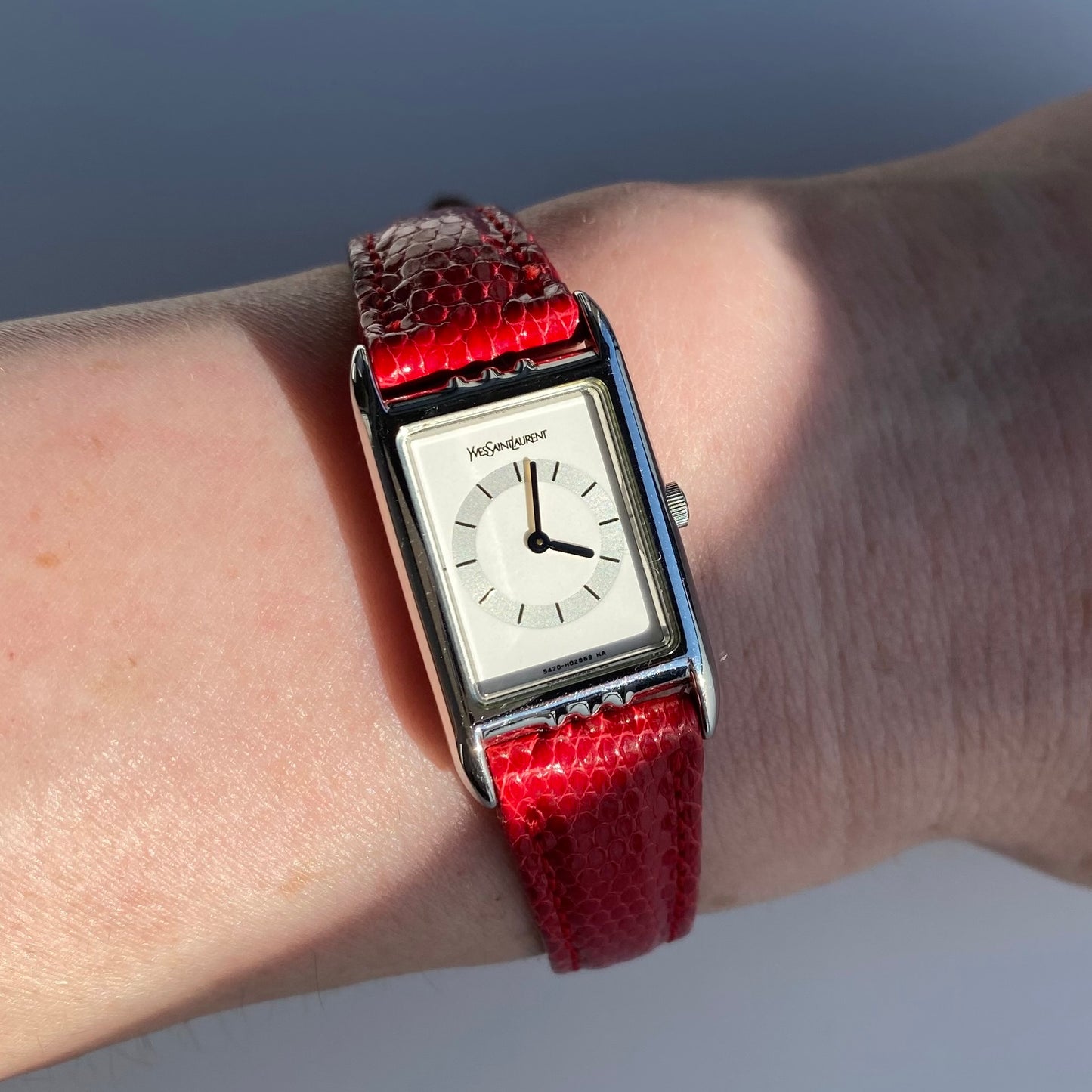 Yves Saint Laurent 1990s Tank Watch