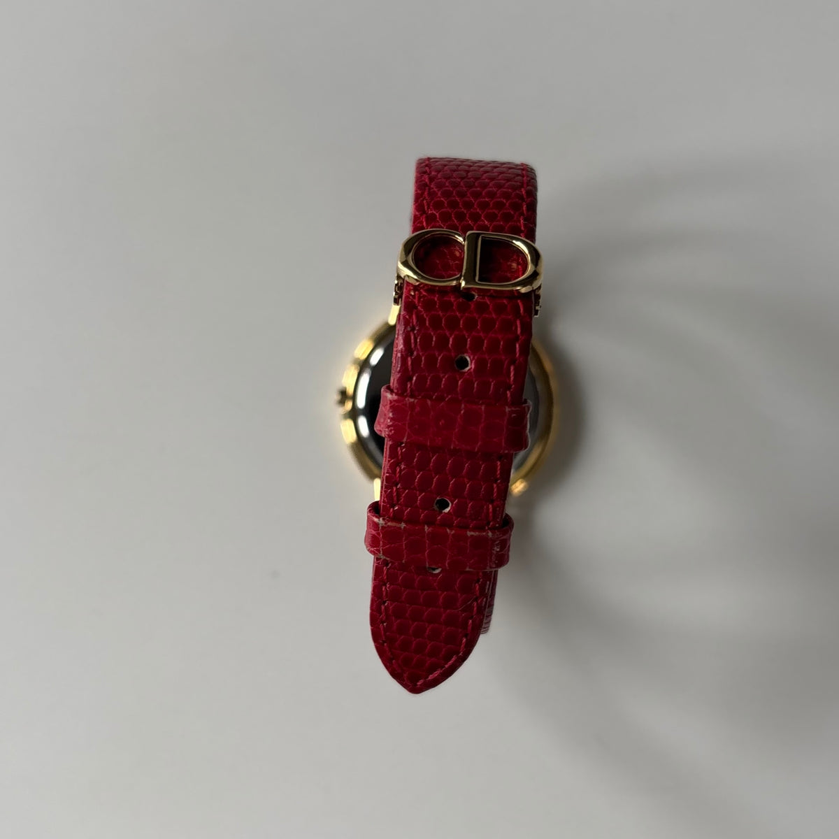 Dior Seashell Dial Gold-Plated Watch (Large)