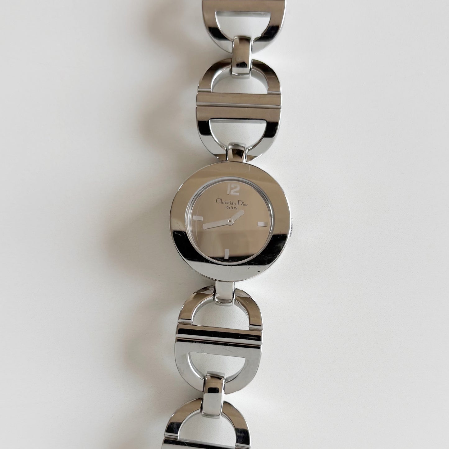 Dior Early 2000s Malice Mirror Dial Stainless steel Watch