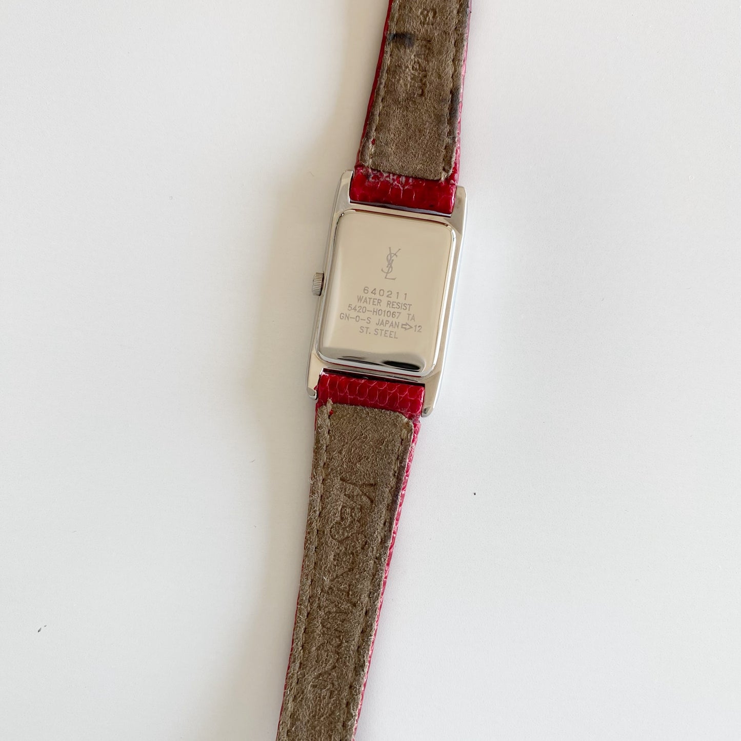 Yves Saint Laurent 1990s Tank Watch