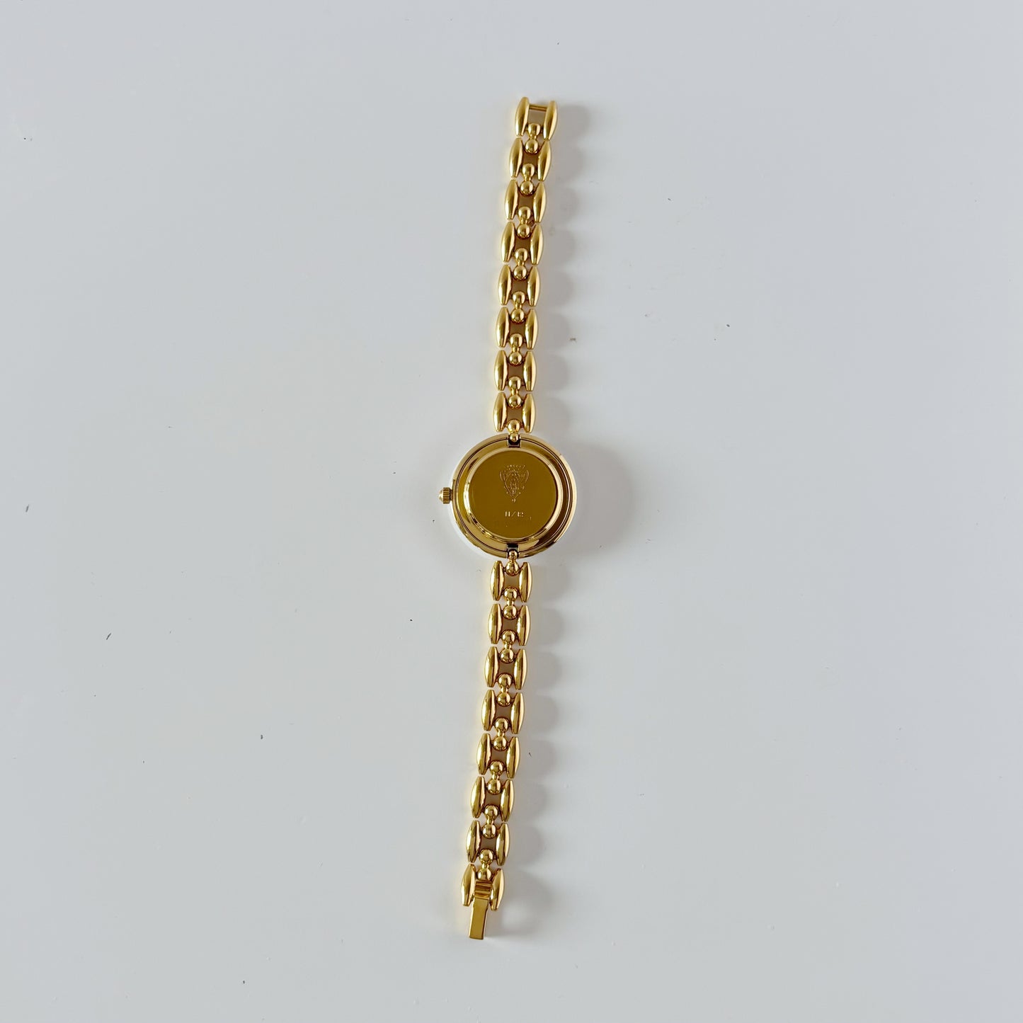 Gucci 1990s Interchangeable Bezel Gold Plated Watch with 6 bezels, case (160mm)