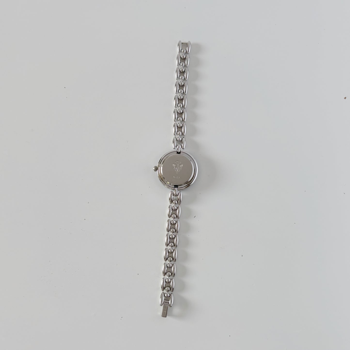 Gucci 1990s Interchangeable Bezel Stainless steel Watch with 6 bezels, case (160mm)