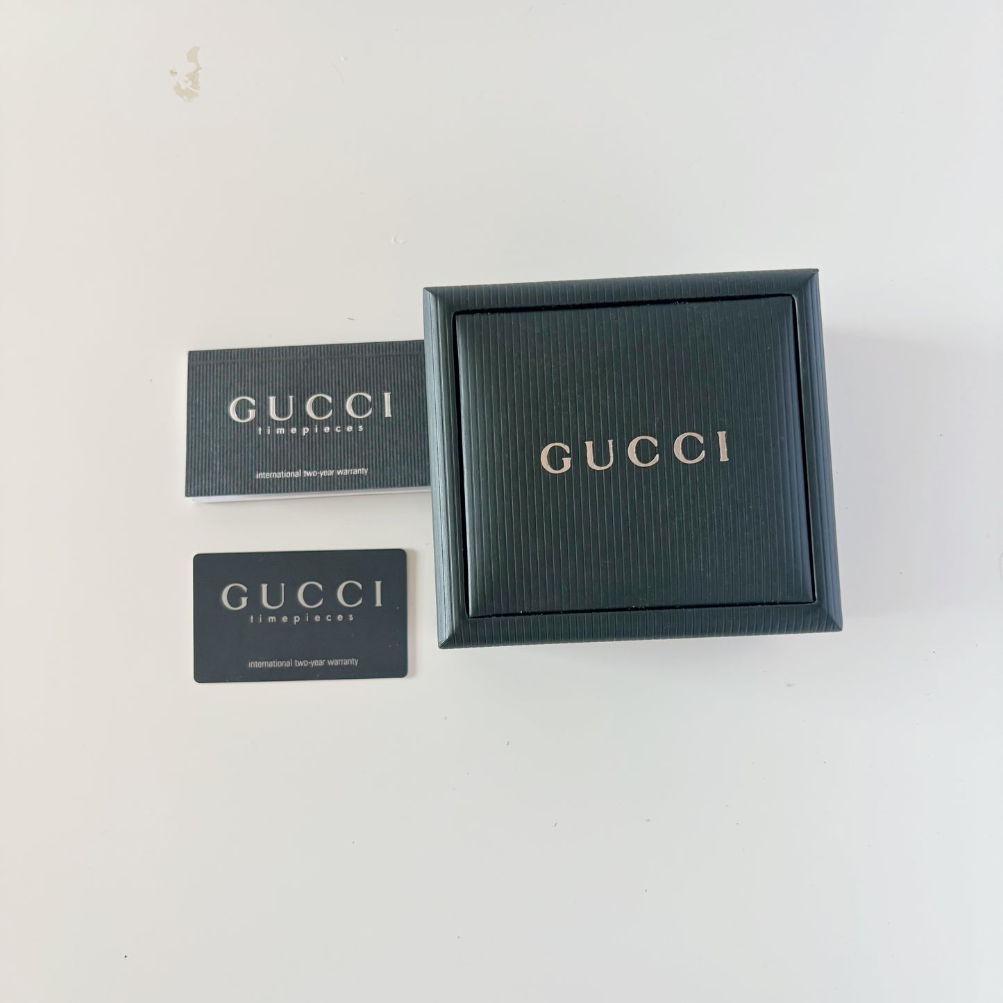 Gucci 1990s Date Gold Plated Two Tone Watch