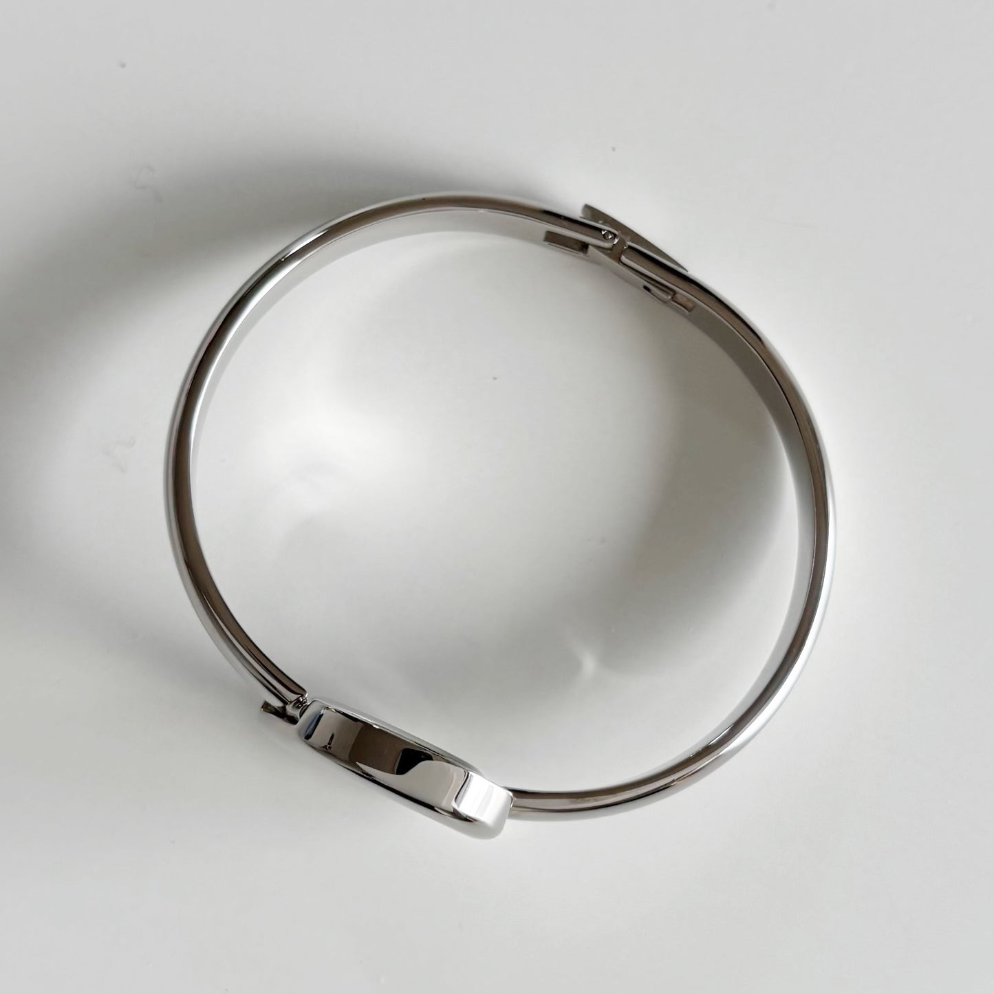 Yves Saint Laurent 1990s Heart Shaped Bangle Watch