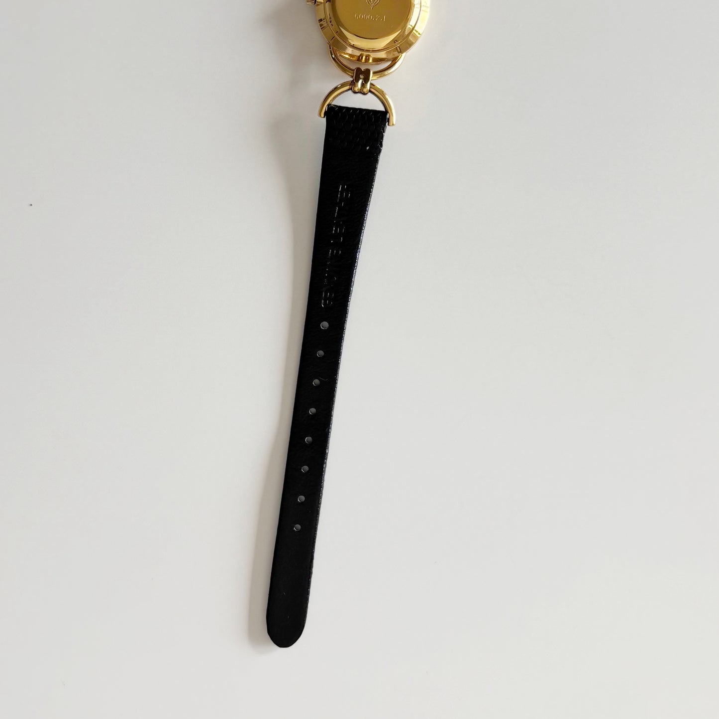 Gucci 1990s Gold Dial Horsebit Gold Plated Watch