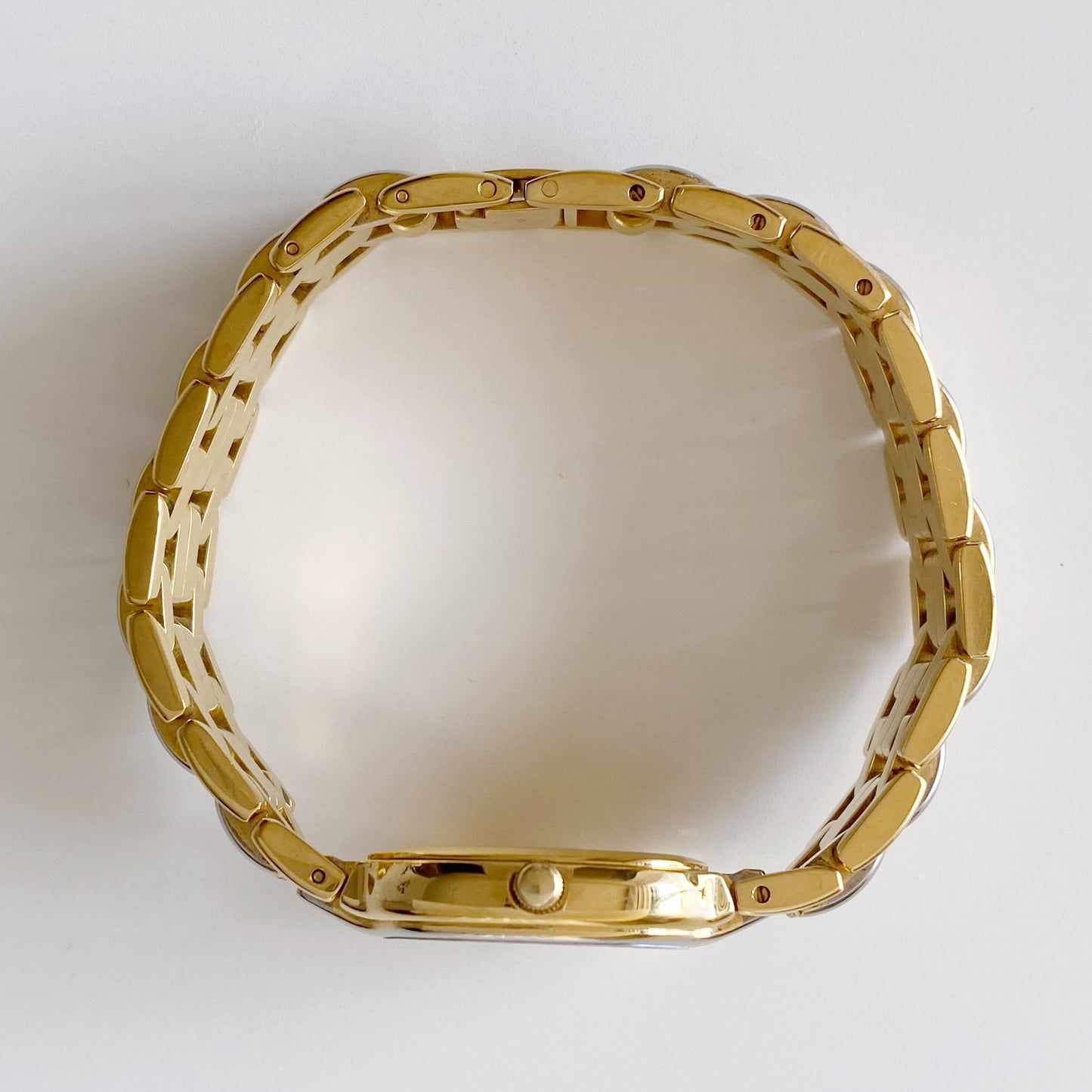 Dior 1990s Oval Two Tone Watch