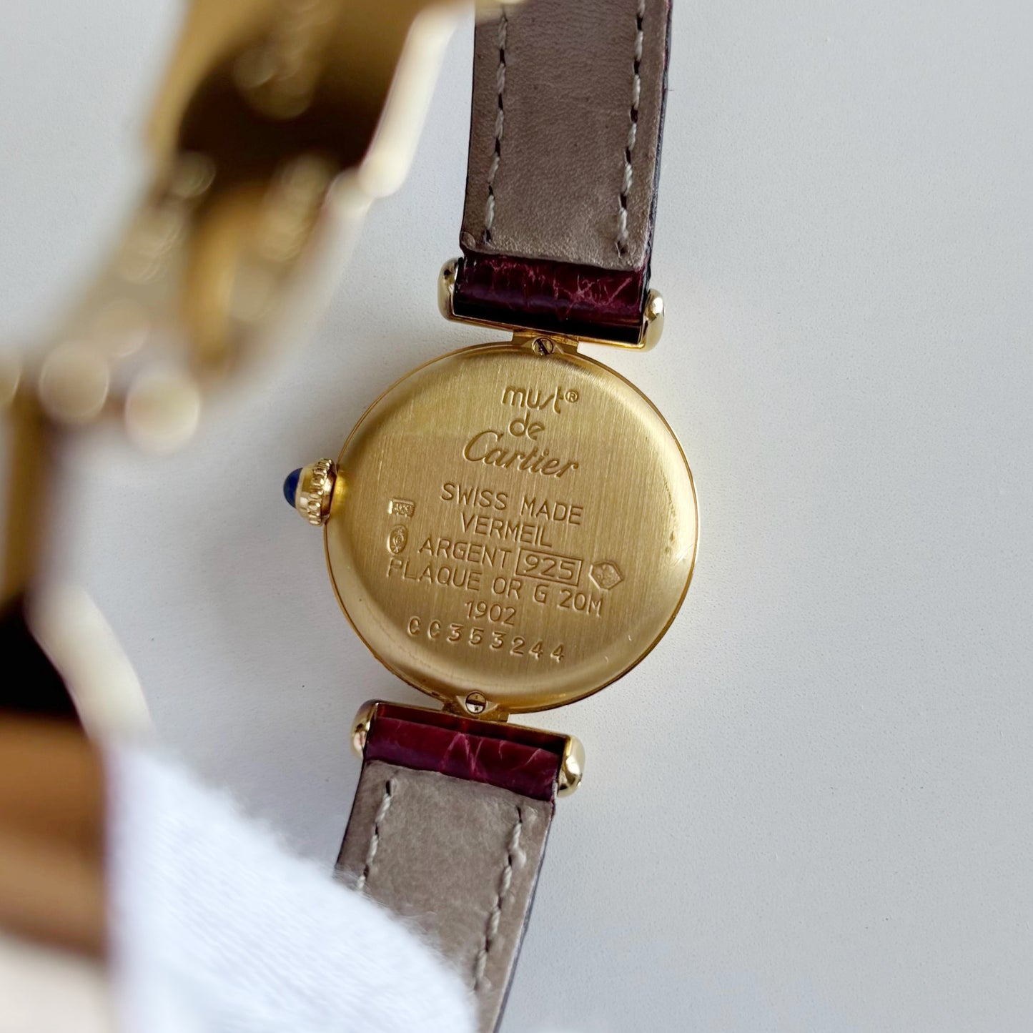 Cartier 1990s Must de Colisee Watch (SM)