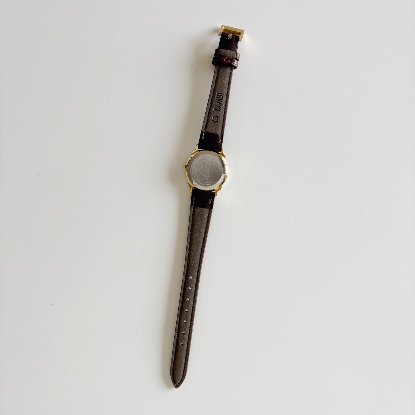 Dior 1990s Round Dial Date Two Tone Watch