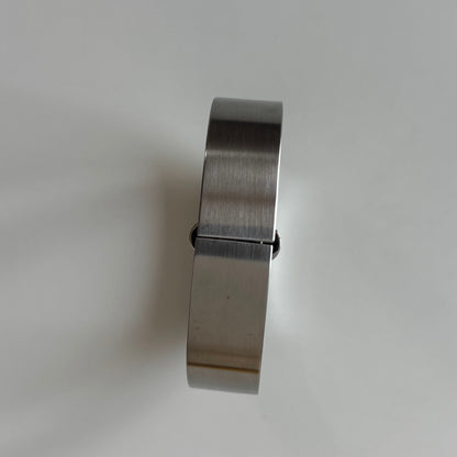 Gucci 1990s Silver Stainless steel Bangle Watch