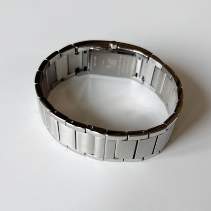 Burberry 1990s Tank Silver Watch