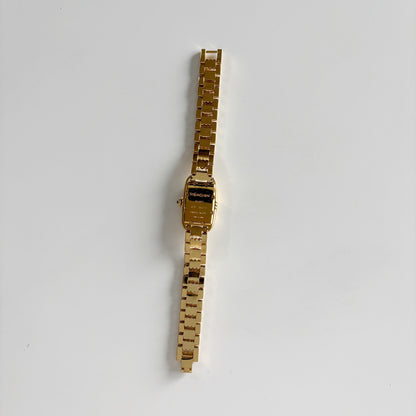 Yves Saint Laurent 1990s Tank Gold Plated Watch