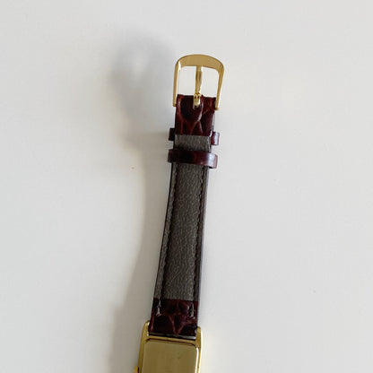 Yves Saint Laurent 1990s Tank Watch