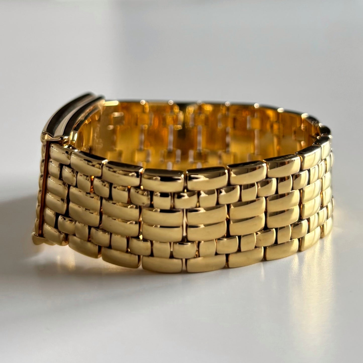 Dior 1990s Tank Gold Plated Watch (Large)