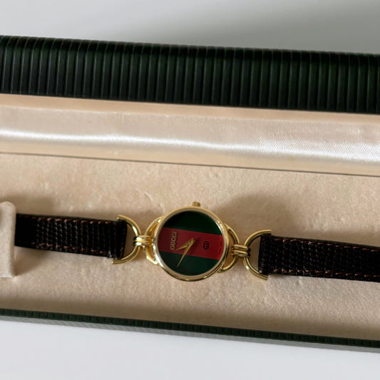 Gucci 1990s Old Gucci Round Watch