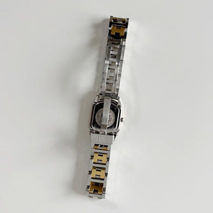 Hermes Early 2000s Rallye  Two Tone Watch