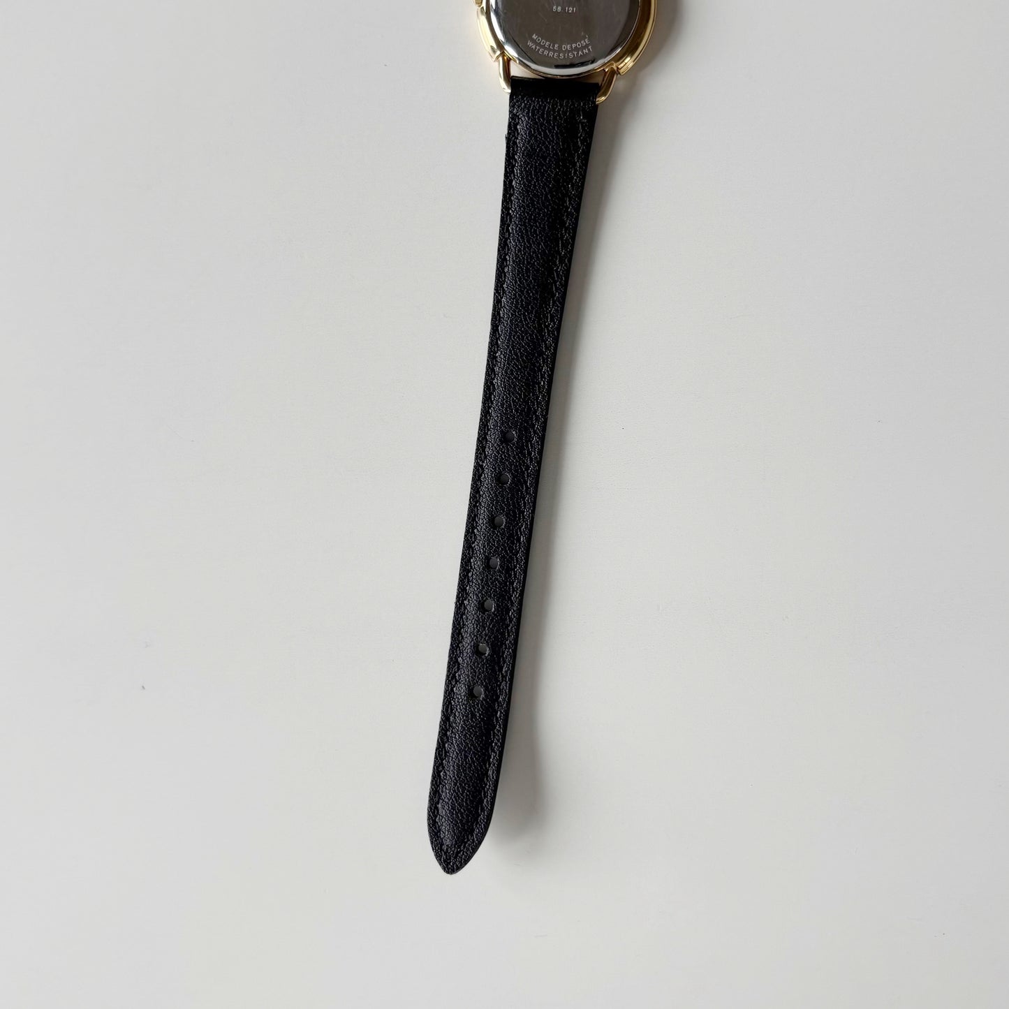 Dior 1990s DC Logo Round Dial Gold Plated Watch