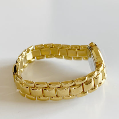 Dior 1990s Round Dial Gold Plated Watch