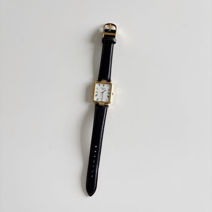Dior 1990s Tank Gold Plated Watch (Large)