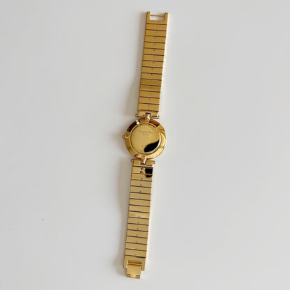 Dior 1990s Round Dial Gold Plated Watch (Large)