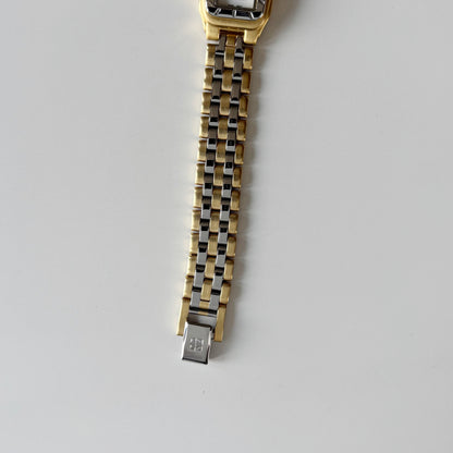 Givenchy 1990s Two Tone Gold Plated Watch