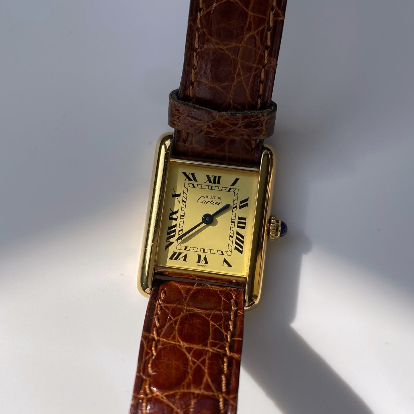 Cartier 1990s Must de Tank Watch SM