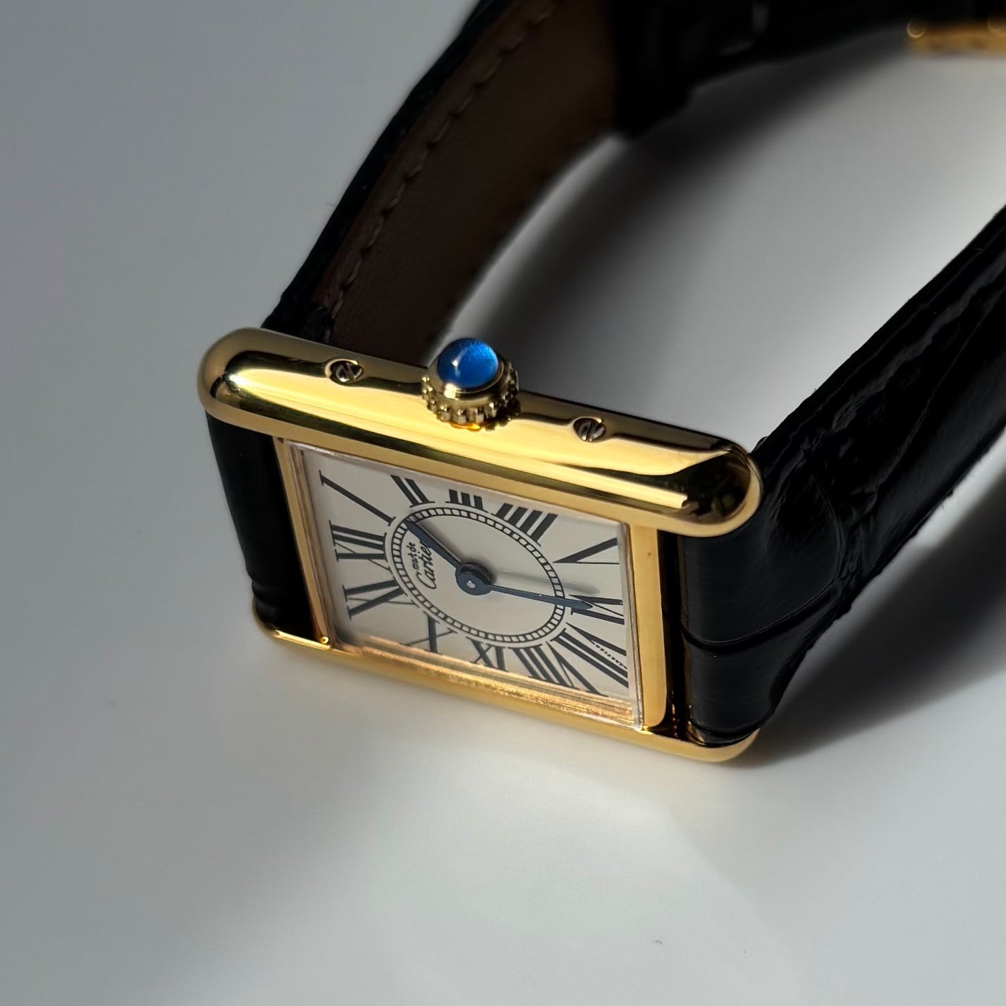 Cartier 1990 Must de Tank Opaline Watch (SM)