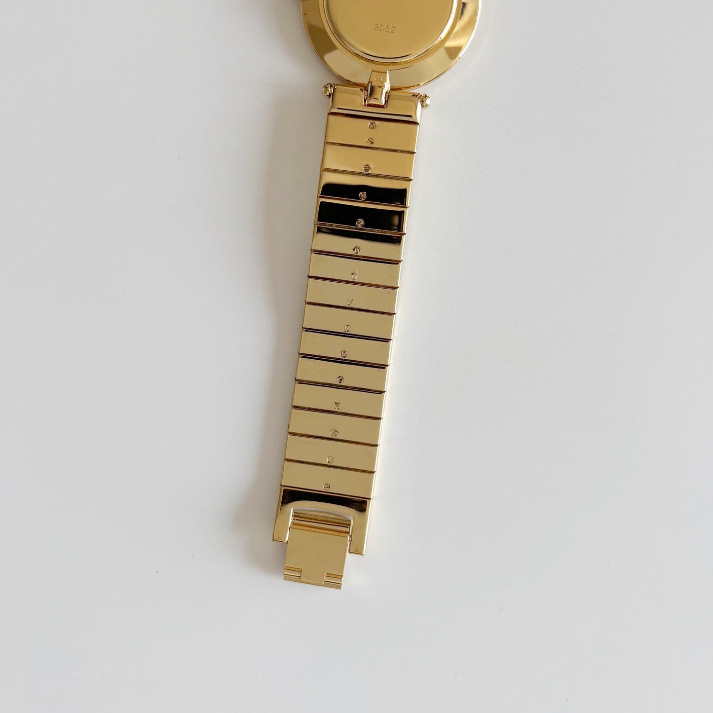 Dior 1990s Round Dial Gold Plated Watch (Large)