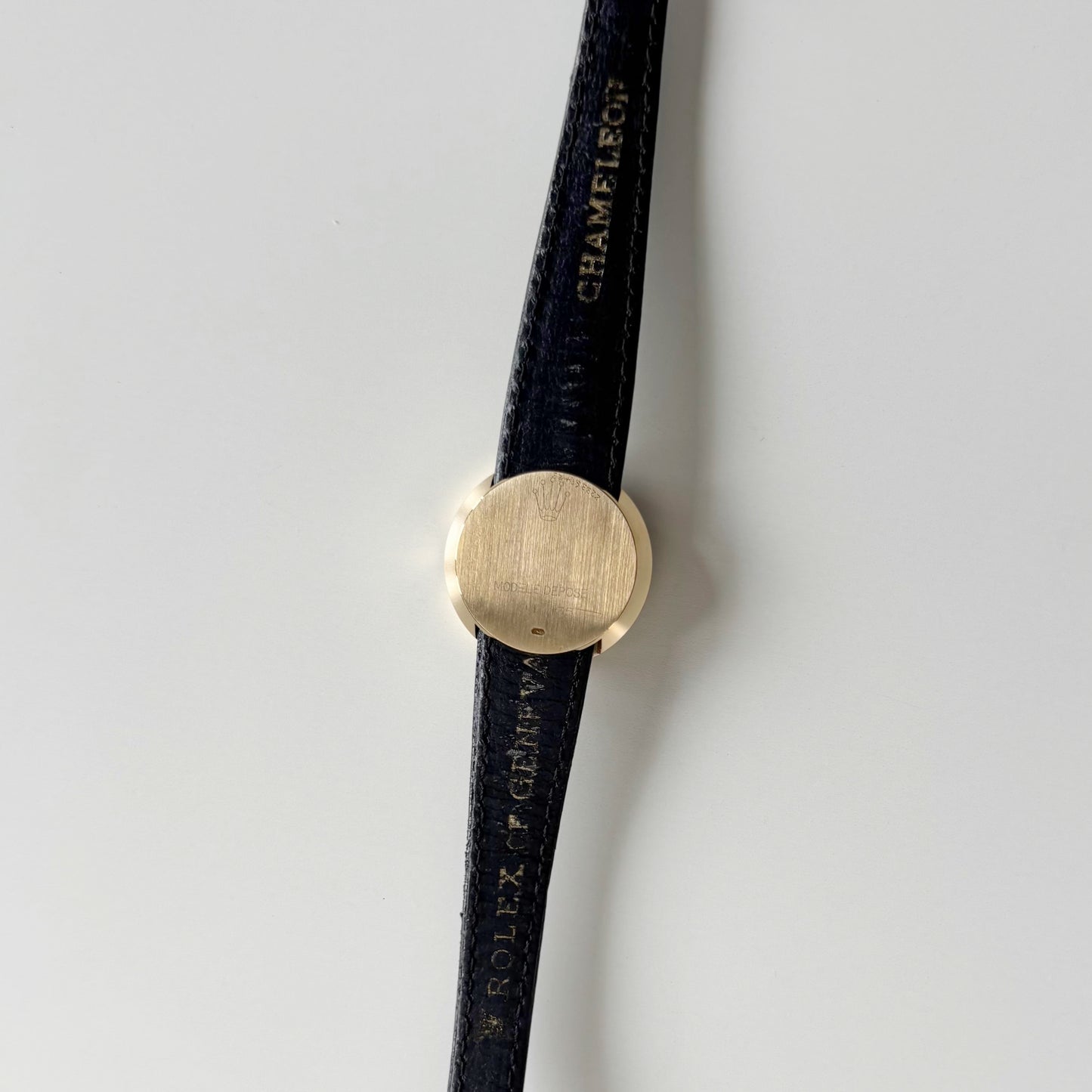 Rolex 1972 Chameleon Precision 18K Gold Case Interchangeable Strap Manual Wind Watch with straps, case