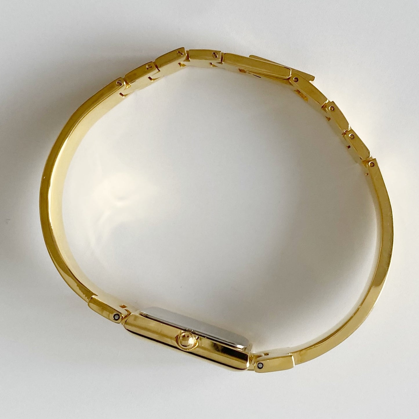 Givenchy 1990s Gold Plated Bangle Watch