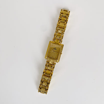 Fendi 1990s Gold Plated Watch Limited Edition (only 2,500 pieces made)