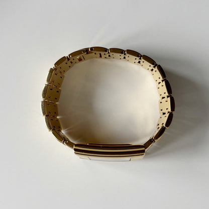 Dior 1990s Sub Second Tank Gold Plated Watch