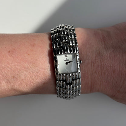 Fendi 1990s Stainless steel Watch