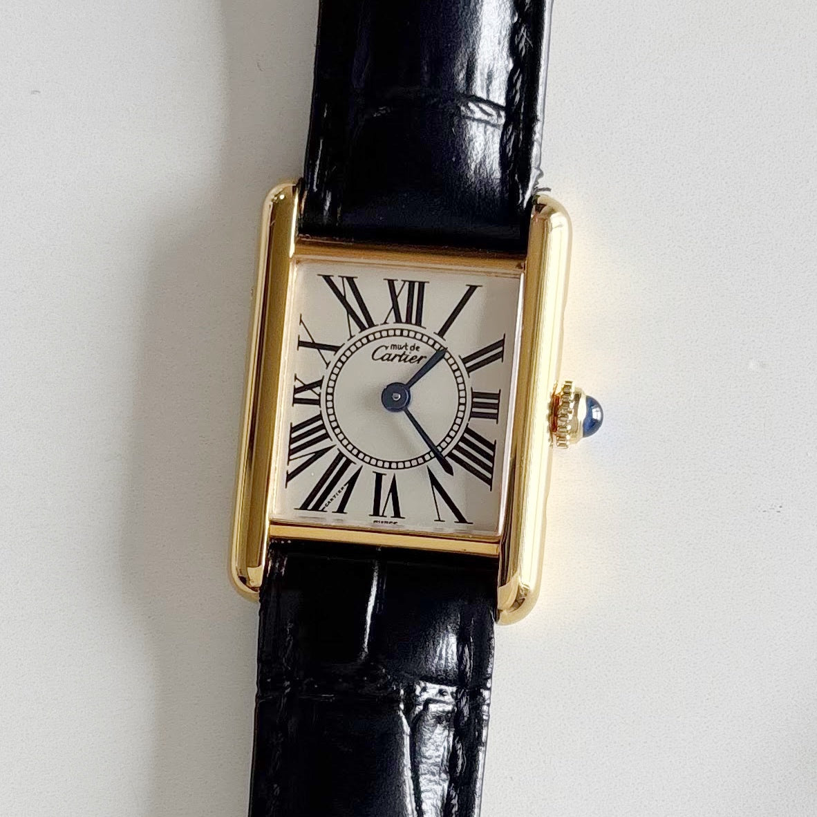 Cartier 1990 Must de Tank Opaline Watch (SM)