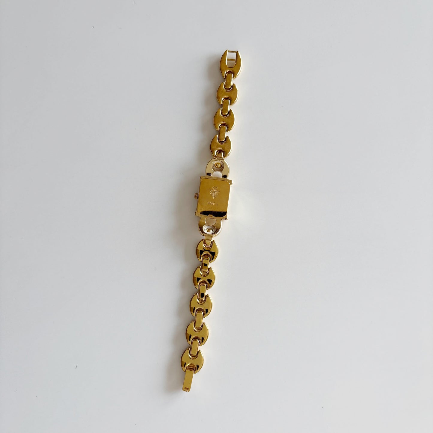 Gucci 1990s Interchangeable Strap Gold Plated Watch Watch with 3 belts, case
