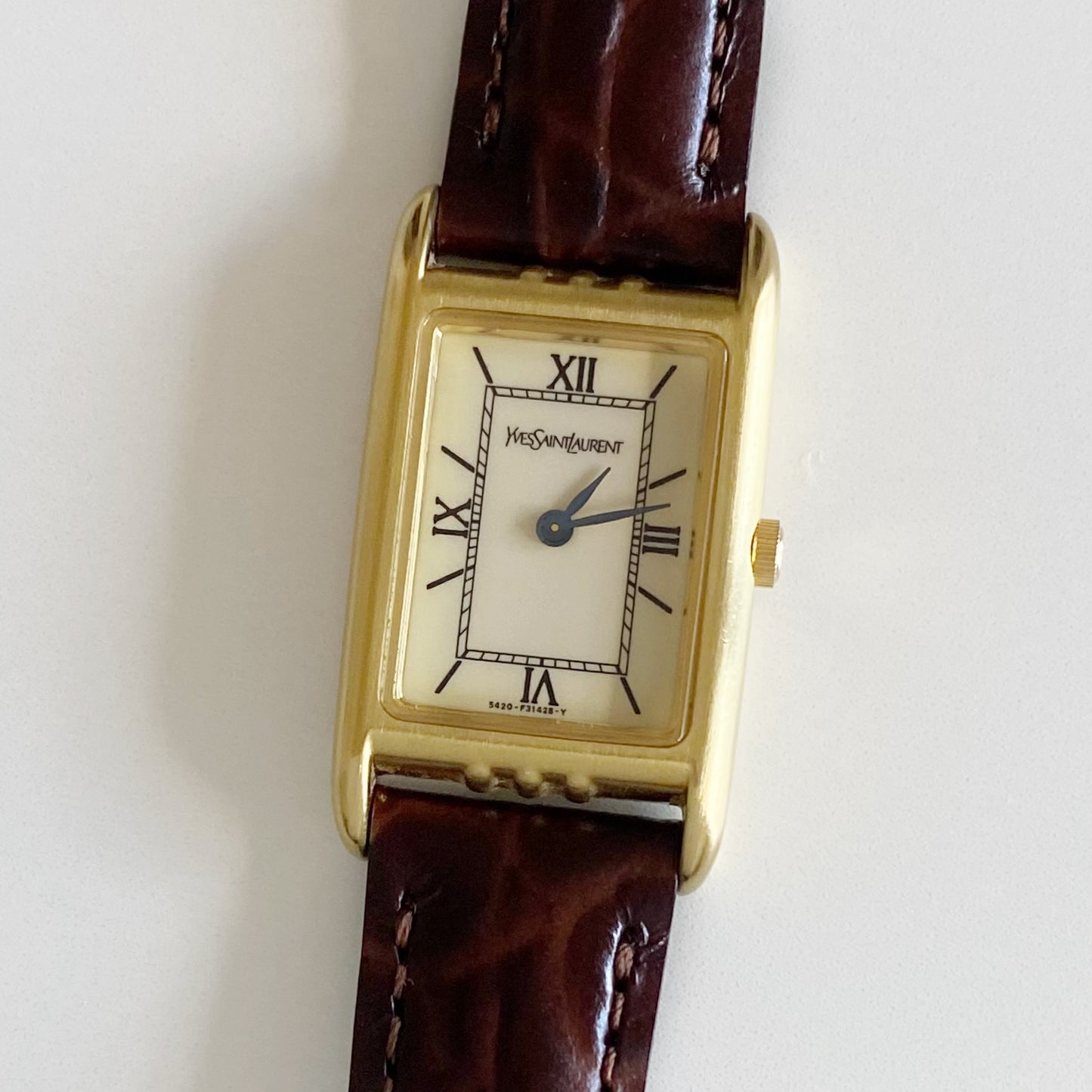 Yves Saint Laurent 1990s Tank Watch