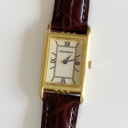 Yves Saint Laurent 1990s Tank Watch