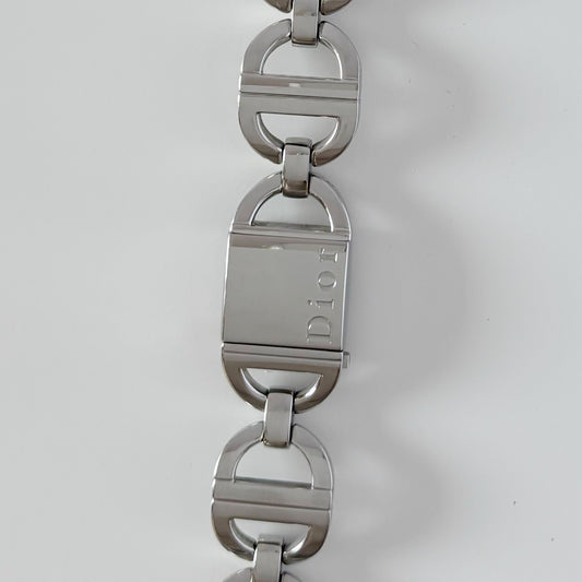 Dior Early 2000s Pandior Stainless steel Watch