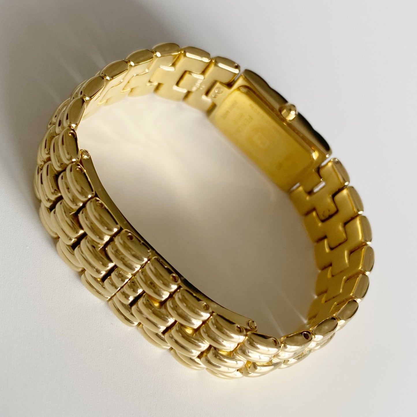 Fendi 1990s Gold Plated Watch