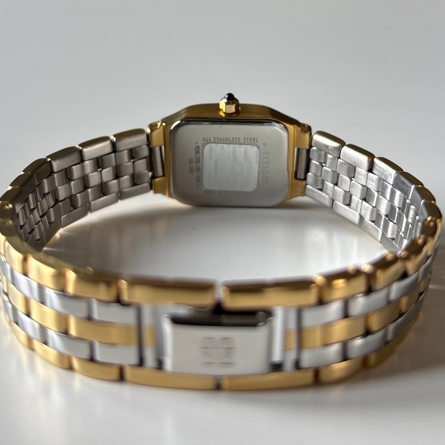 Givenchy 1990s Two Tone Gold Plated Watch