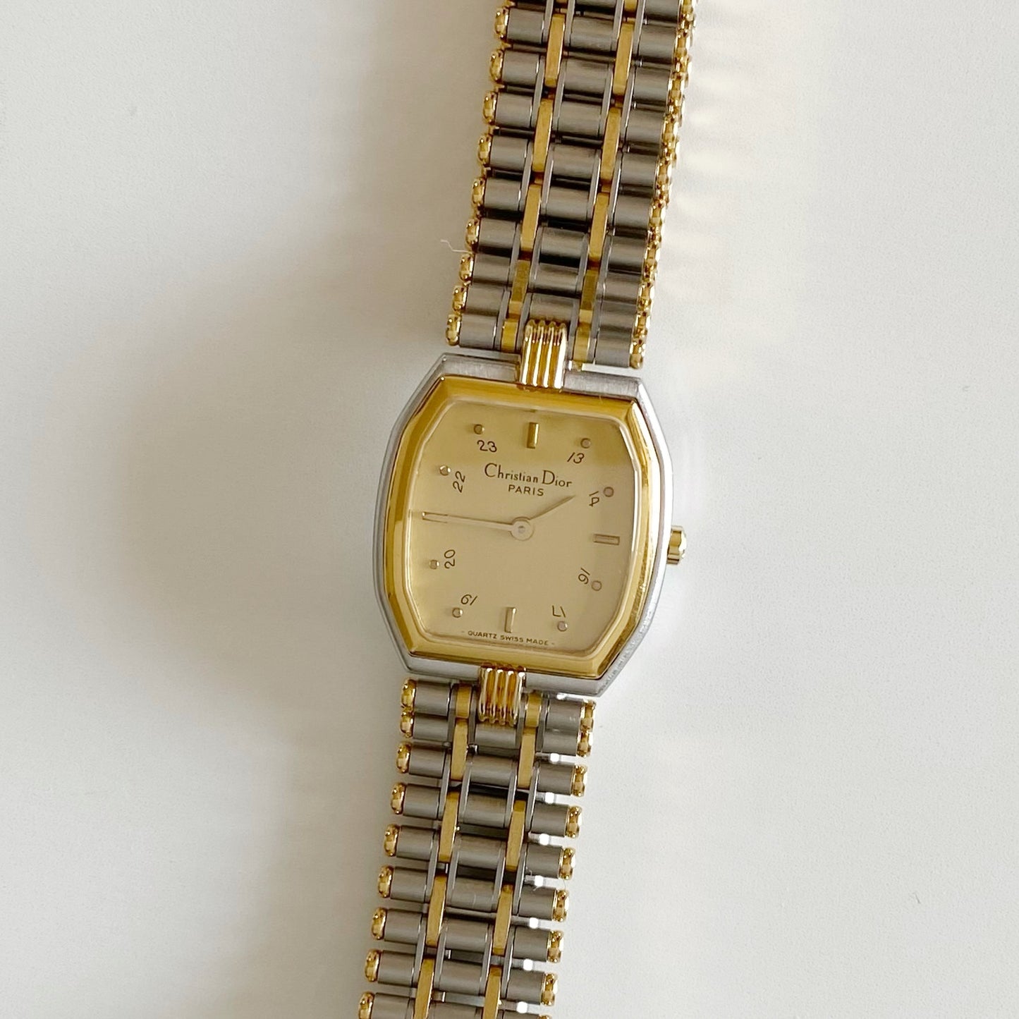 Dior 1990s Two Tone Watch