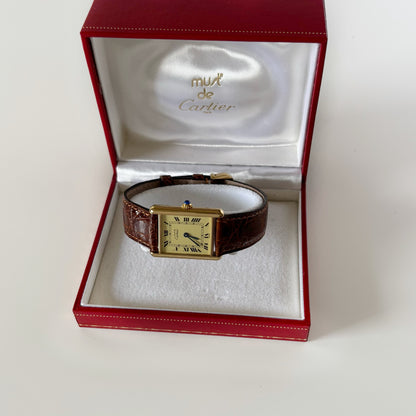 Cartier 1994 Must de Tank Watch (LM)