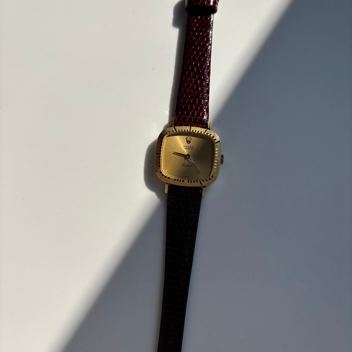 Rolex 1987 Cellini 18K Manual Wind Watch