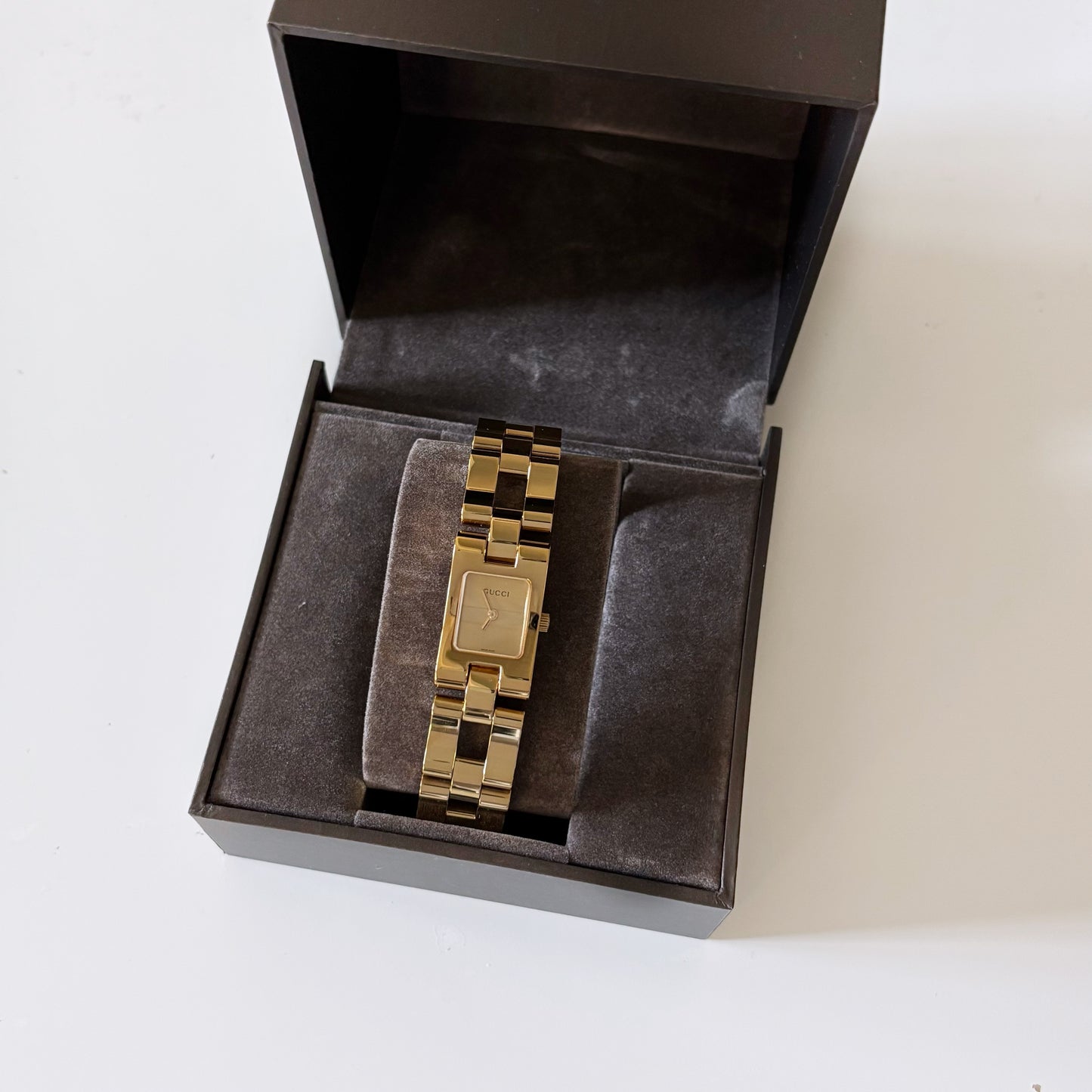 Gucci 1990s Gold Plated Watch