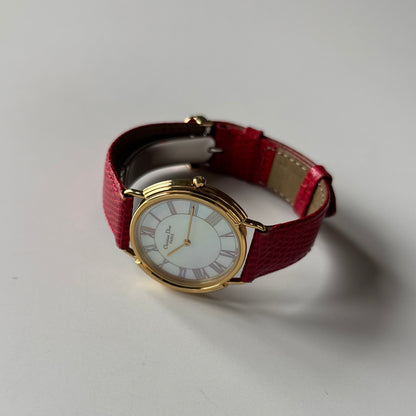 Dior Seashell Dial Gold-Plated Watch (Large)