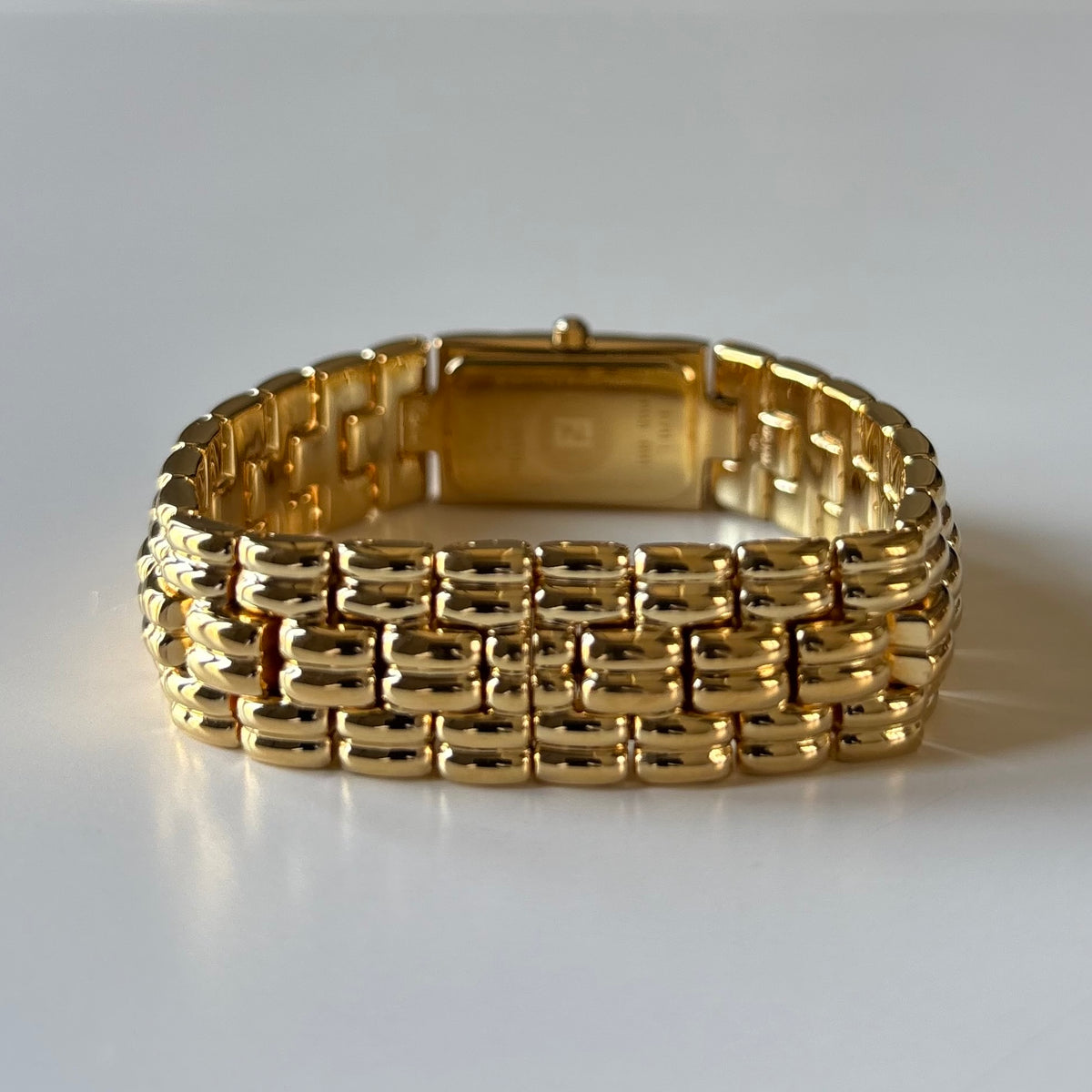 Fendi 1990s Gold Plated Watch