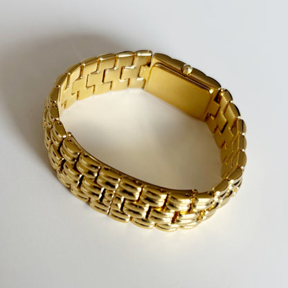 Fendi 1990s Gold Plated Watch