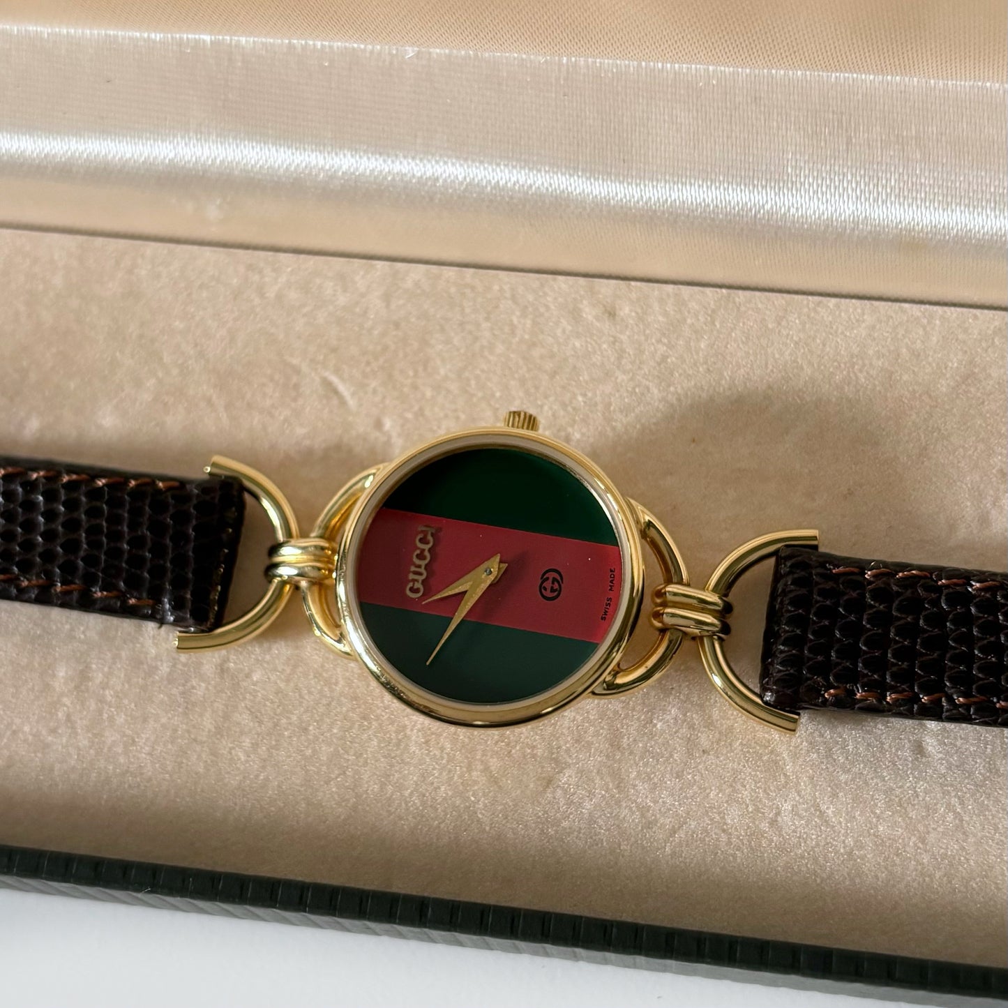 Gucci 1990s Old Gucci Round Watch