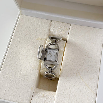 Dior Early 2000s Pandior Stainless steel Watch