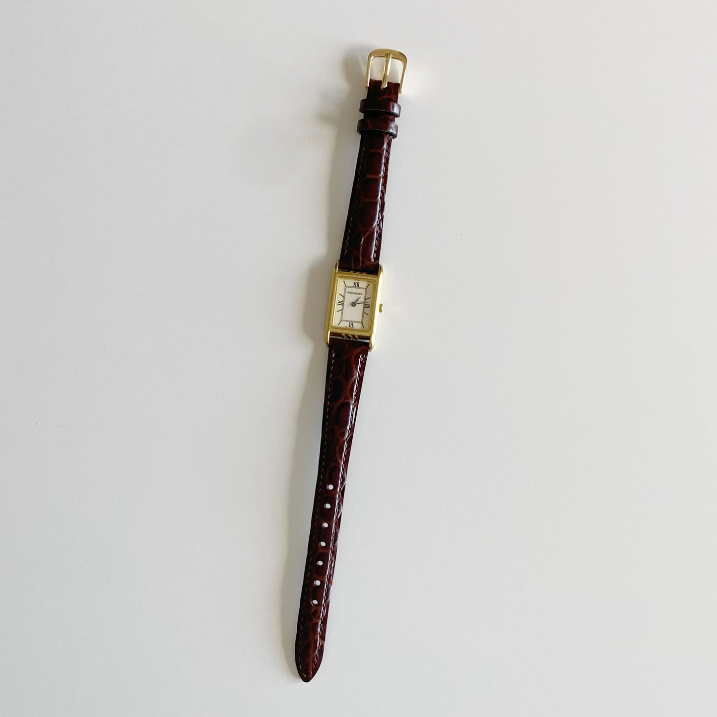 Yves Saint Laurent 1990s Tank Watch