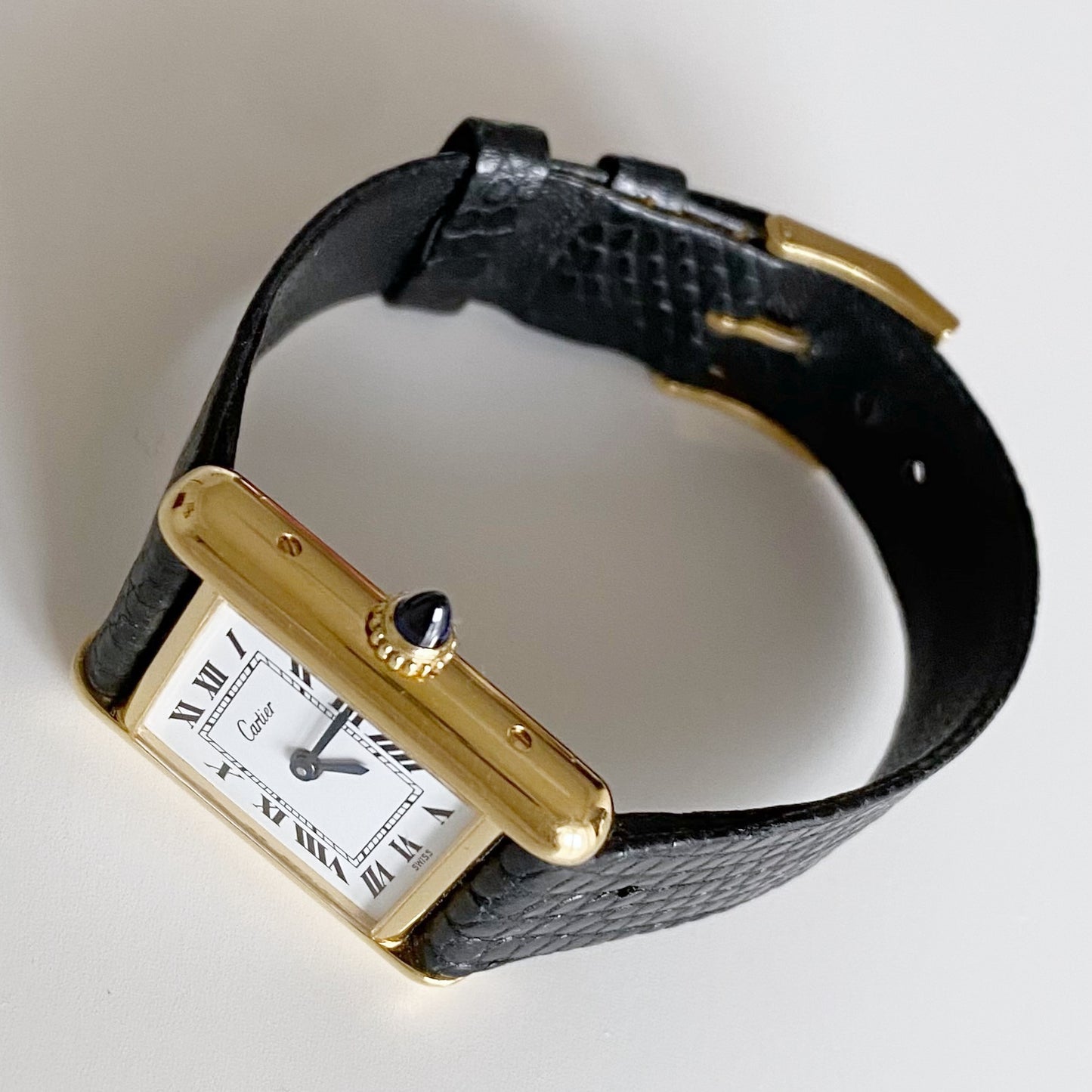 Cartier 1970s Pre must Sapphire  Manual Winding (SM)